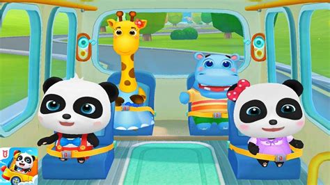 baby bus games|Baby Panda World.